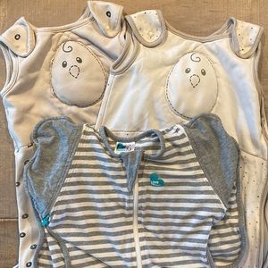 Nested Bean and Love to dream baby sleep Sacks